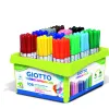 Classpack feutres turbo advanced giotto encre lavable point 2mm 108 unites coloris assortis