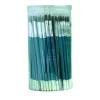 Classpack pinceaux et brosses poils de poney manches en bois et virole en alu 144 pieces assorties