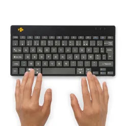 Clavier ergonomique r-go compact break non-filaire coloris noir