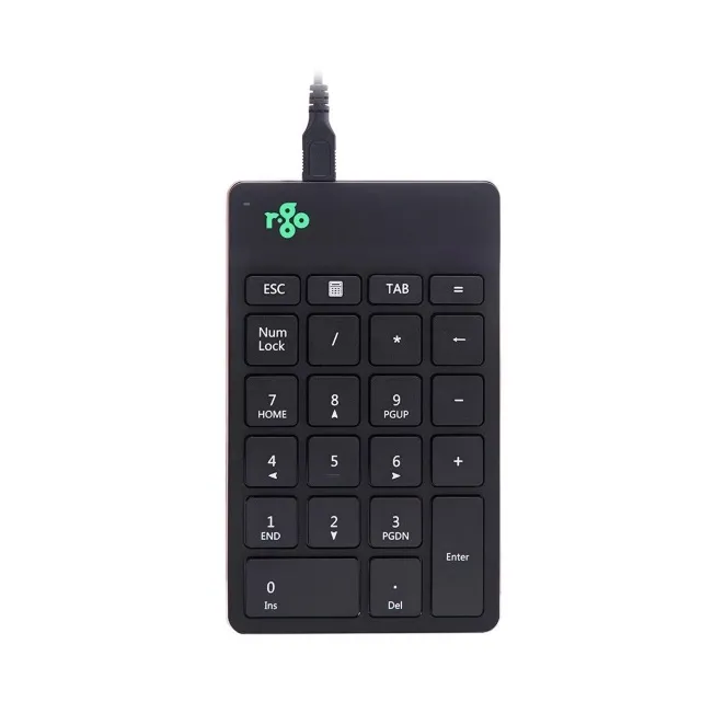 Clavier ergonomique r-go numpad break filaire coloris noir