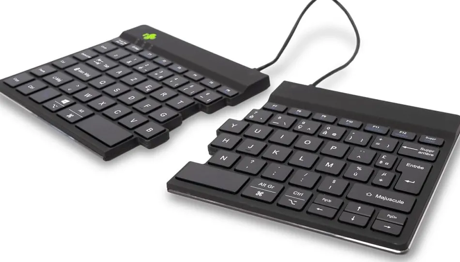 Clavier ergonomique r-go split break v2 non-filaire coloris noir