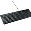 Clavier kensington filaire kb100 eq coloris noir
