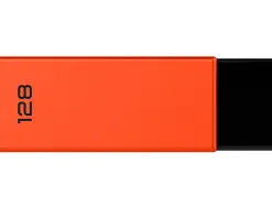 Cle usb emtec 2.0 c350 brick pivotante 128gb vitesse lecture 15mbs ecriture mb/s coloris orange