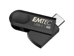 Cle usb emtec 3.2 type-c single c280 32gb coloris noir