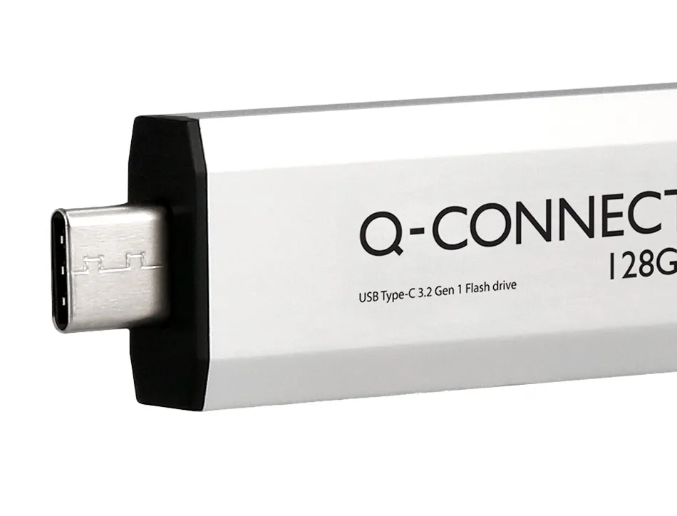 Cle usb q-connect flash drive 128 gb 3.2 type-c