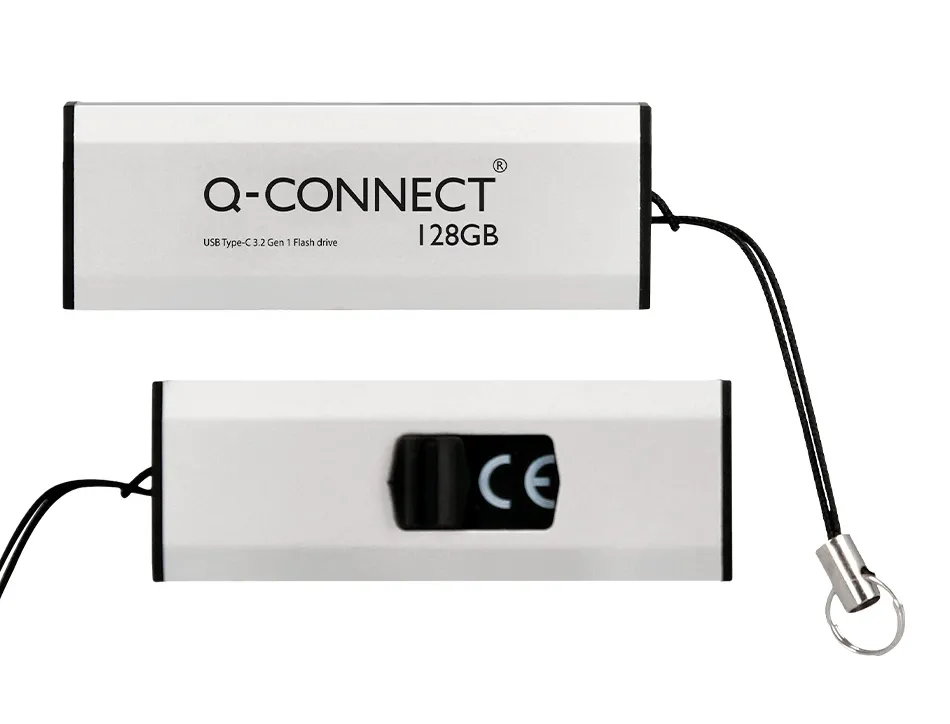 Cle usb q-connect flash drive 128 gb 3.2 type-c