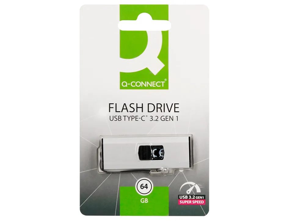 Cle usb q-connect flash drive 64 gb 3.2 type-c