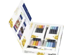 Coffret faber castell romantic manga contenu 23 unites
