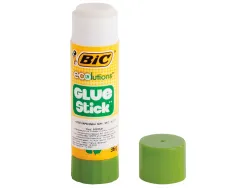 Colle bic ecolutions glue stick - lavable - tube de 36 gr boite de 12