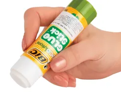 Colle bic ecolutions glue stick - lavable - tube de 36 gr boite de 12