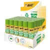 Colle bic ecolutions glue stick - lavable - colle le papier et le carton -tube de 8 gr boite de 30