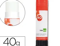 Colle blanche liderpapel adhésif haute qualité glissement maximum séchage instantané utilisation scolaire bâton 40g