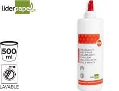Colle blanche liderpapel lavable tube 500ml
