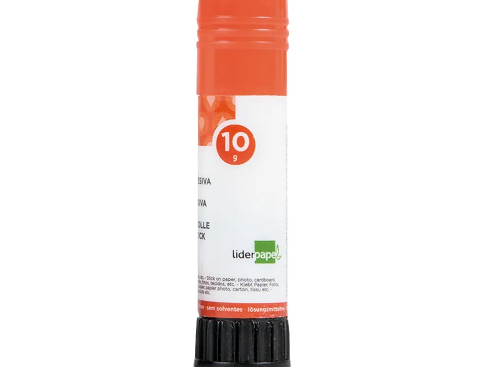 Colle blanche liderpapel adhésif haute qualité glissement maximum séchage instantané utilisation scolaire bâton 10g