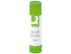 Colle blanche q-connect usage scolaire bureau tout type de papier bâton 10g