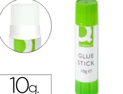 Colle blanche q-connect usage scolaire bureau tout type de papier bâton 10g