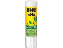 Colle blanche uhu renature fabrication origine vegetale recyclable sans solvant matieres naturelles 40g