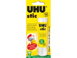 Colle blanche uhu stic 21 g sans solvant lavable a l eau