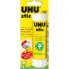 Colle blanche uhu stic 40 g sans solvant lavable a l eau
