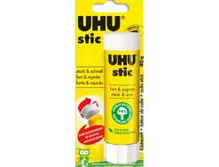 Colle blanche uhu stic 40 g sans solvant lavable a l eau