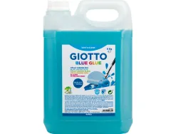 Colle bleue giotto sans solvant lavable usage papier et carton 5kg