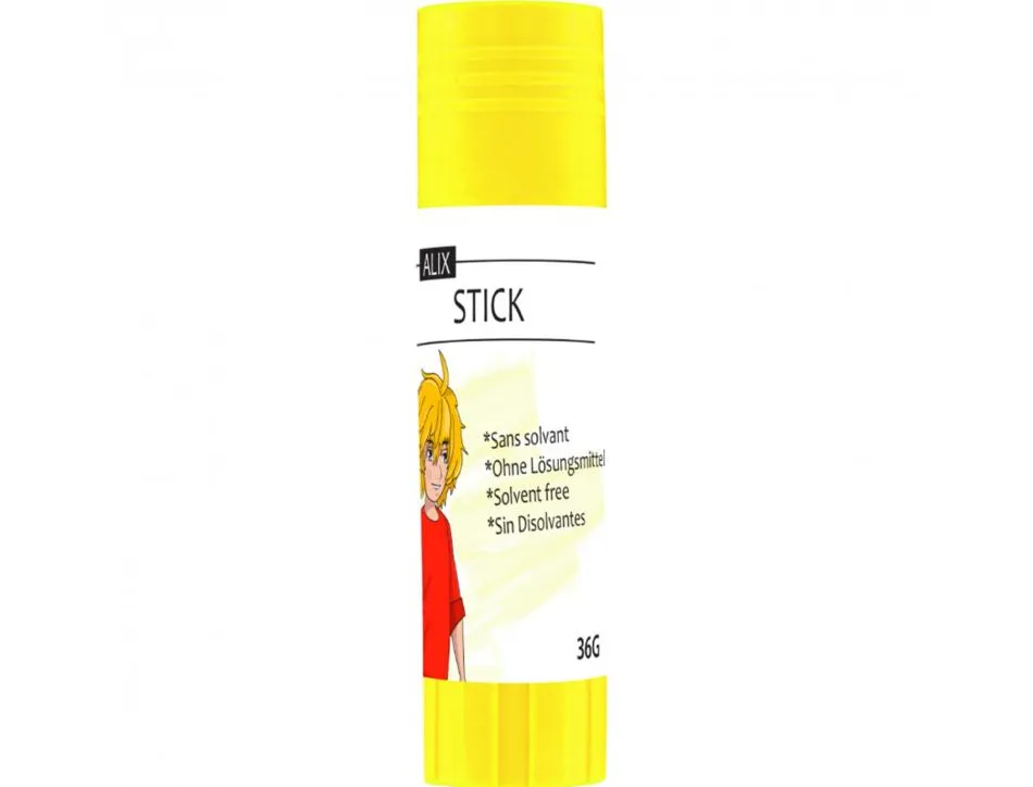 Colle cleopatre sans solvant baton de 36g boite de 12 unites