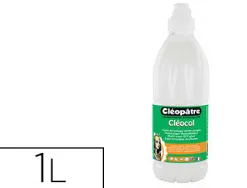 Colle cléopâtre forte reliure multi-matériaux spécial bricolage précis séchage rapide bois porcelaine flacon 1l