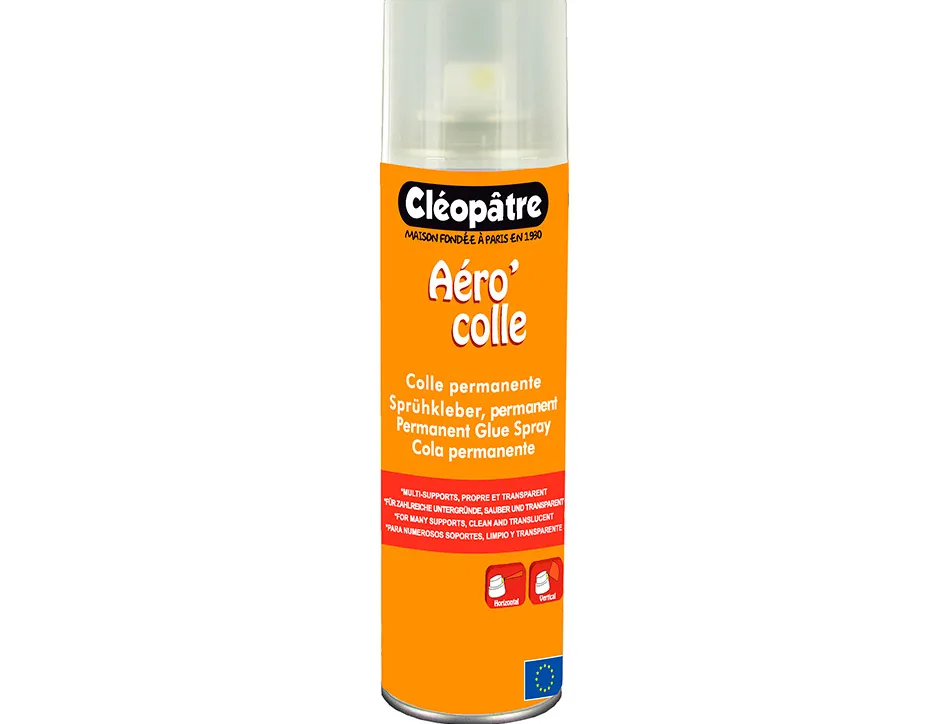 Colle cléopâtre permanente aérosol de 250ml