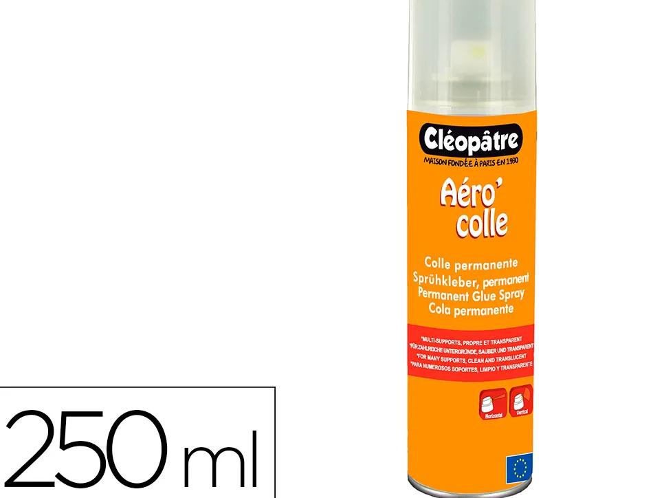 Colle cléopâtre permanente aérosol de 250ml