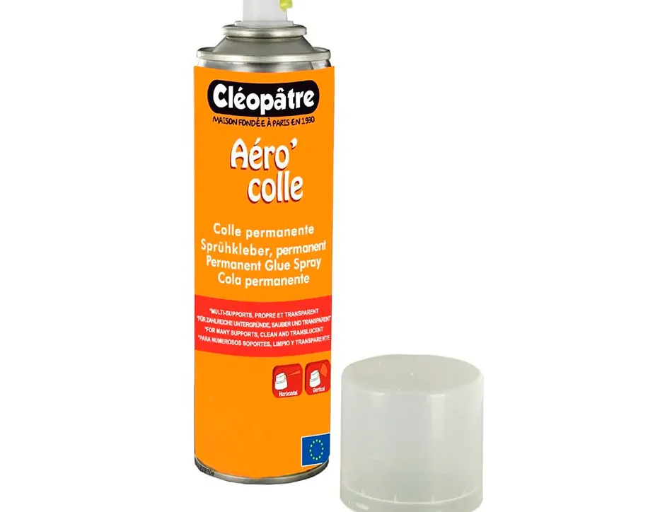 Colle cléopâtre permanente aérosol de 250ml