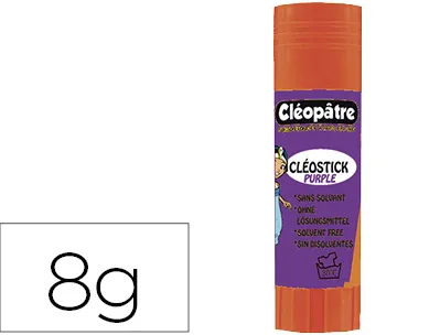 Colle cléopâtre stick coloris violet