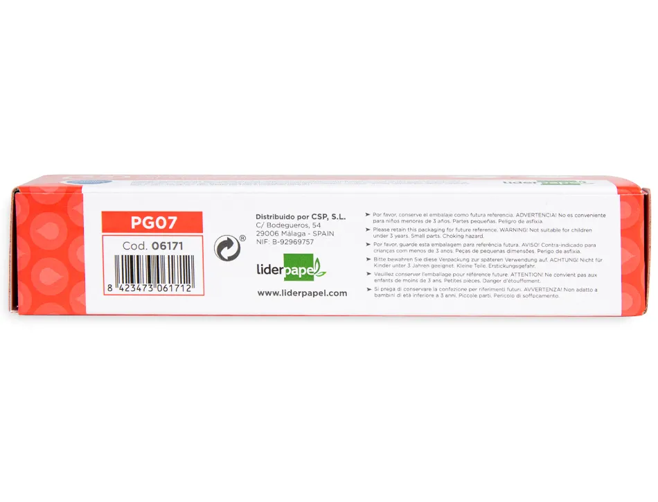 Colle liderpapel gel universelle transparente tube 35ml