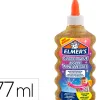 Colle liquide pailletee elmers lavable adapte aux enfants pour fabrication slime - flacon 177ml coloris or