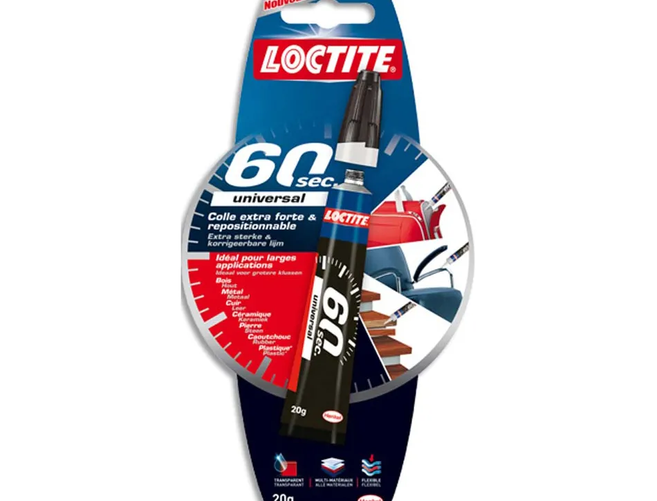 Colle loctite gel extra forte repositionnable 20 g