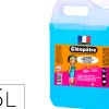 Colle océane cléopâtre extra forte pour carton transparente bleutée bidon 5l