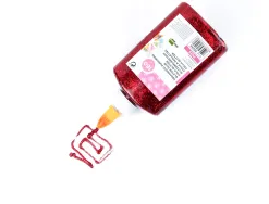 Colle pailletée liderpapel coloris assortis métallisés pot 160g