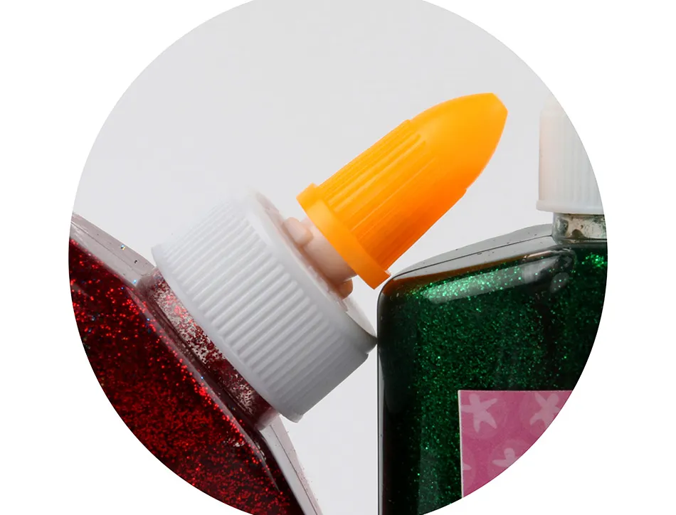 Colle pailletée liderpapel coloris assortis métallisés pot 160g