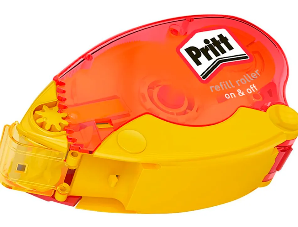 Colle pritt roller rechargeable 8.4mmx16m collage repositionnable immédiat plus performante