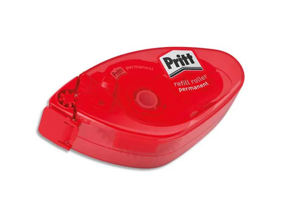 Colle pritt roller rechargeable 8.4mmx16m collage permanent immédiat plus performante