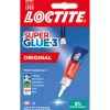 Colle rapide loctite super glue liquide résistance eau lave-vaisselle super puissante multi-matériaux tube 3g