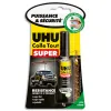 Colle rapide uhu strong&safe extra forte tous types supports collage invisible sans solvant inodore tube 7g