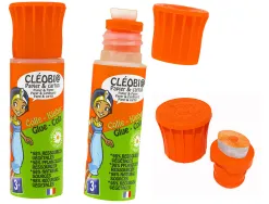 Colle scolaire cléopâtre cléobio liquide forte prise différée etendeur mousse rechargeable flacon 25g