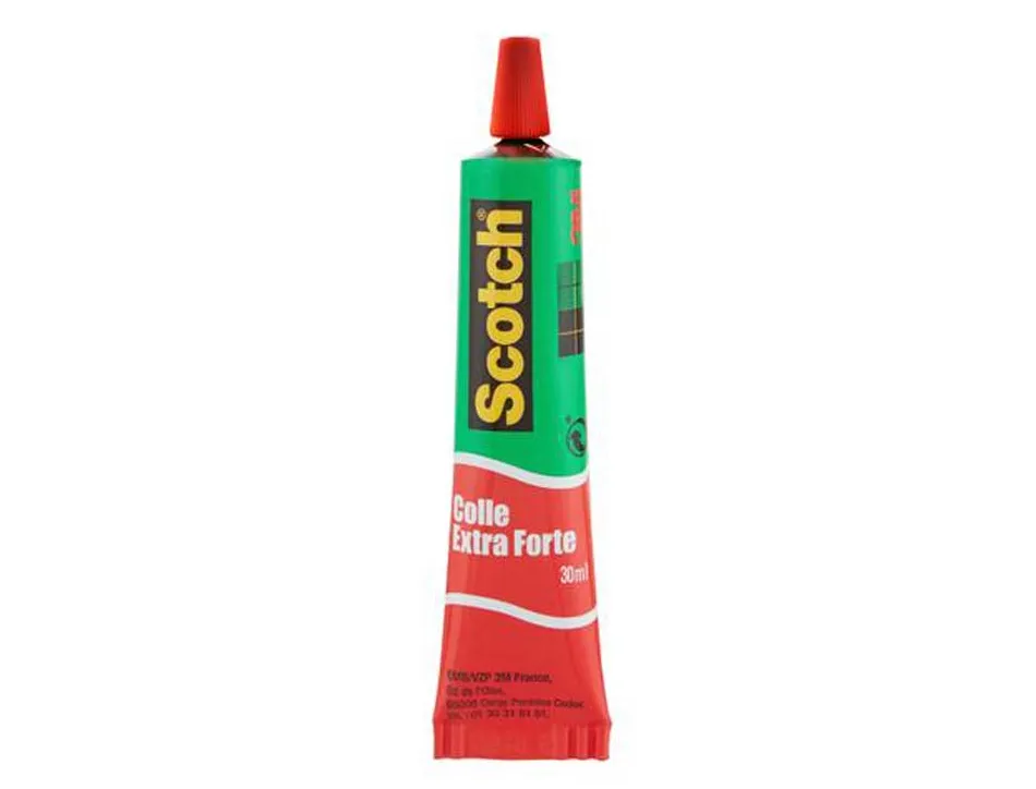 Colle scotch extra forte embout fin tube 20ml