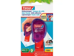 Colle tesa glue stamp roller corps plastique recyclé sans solvant tampon 1100 points colle