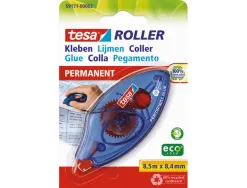 Colle tesa roller jetable permanent ergonomique ruban haute qualité plastique emballage recyclé 8.4mmx8.5m