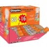 Colle transparente cleopatre repositionnable sans solvant lavable des 30 baton de 8g boite de 96 unites