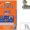 Colle transparente cléopâtre cléo stick max pour pistolet colle cléo gun max avec boîte de rangement 11 unités