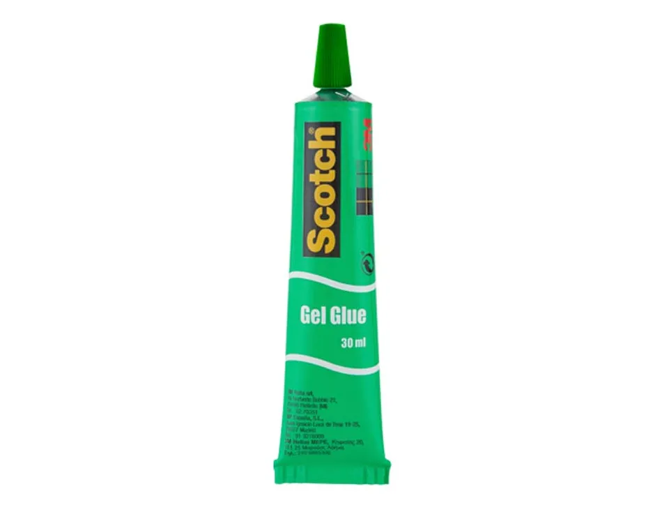 Colle transparente scotch gel multi-fonctions collage propre précis tube 30ml