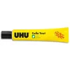 Colle transparente uhu flex&clean forte transparente travaux manuels sans solvant tube plastique anti-goutte 20g