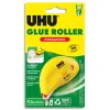 Colle uhu glue roller permanent ergonomique consommation visible système microdépôt 6.5mmx9.5m